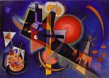 Wassily Kandinsky Famous Paintings - In Blue